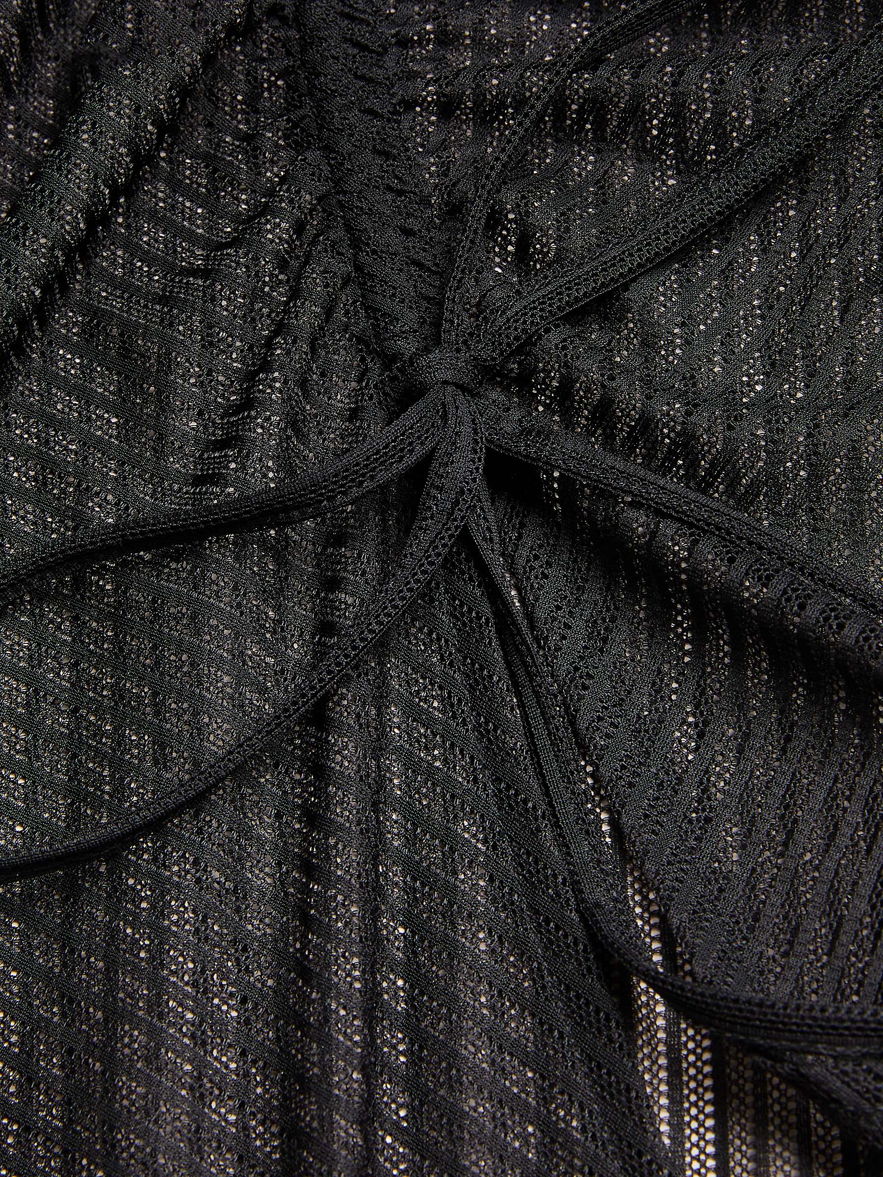 Buy Ted Baker Lyann Ruched Bodycon Midi Dress, Black Online at johnlewis.com