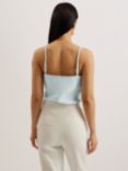 Ted Baker Andreno Scallop Trim Cami Top, Light Blue