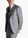 Ted Baker Soft Check Wool Blend Slim Fit Jacket, Grey