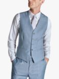 Ted Baker Slim Fit Waistcoat, Blue, Blue