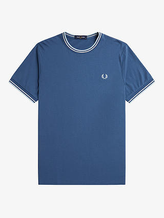 Fred Perry Twin Tipped Crew Neck T-Shirt, Blue