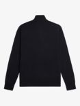 Fred Perry Classic Half Zip Jumper, Navy
