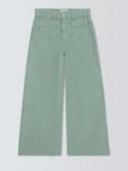 PAIGE Harper Wide Leg Ankle Jeans, Vintage Dusty Sage