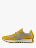 New Balance 327 Classic Suede Mesh Trainers, Gold