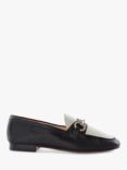 Dune Gemstone Detail Leather Loafers, Camel-leather