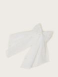 Monsoon Kids' Henrietta Peark Bow, White