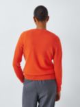 John Lewis Cashmere Crew Neck Jumper, Dusty Orange