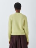 John Lewis Cashmere Lofty Raglan Crew Neck Jumper, Lime