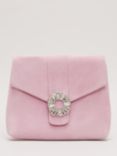 Phase Eight Embellished Clutch Bag, Pale Pink