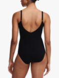 Chantelle Emblem Underwired Swimsuit, Black
