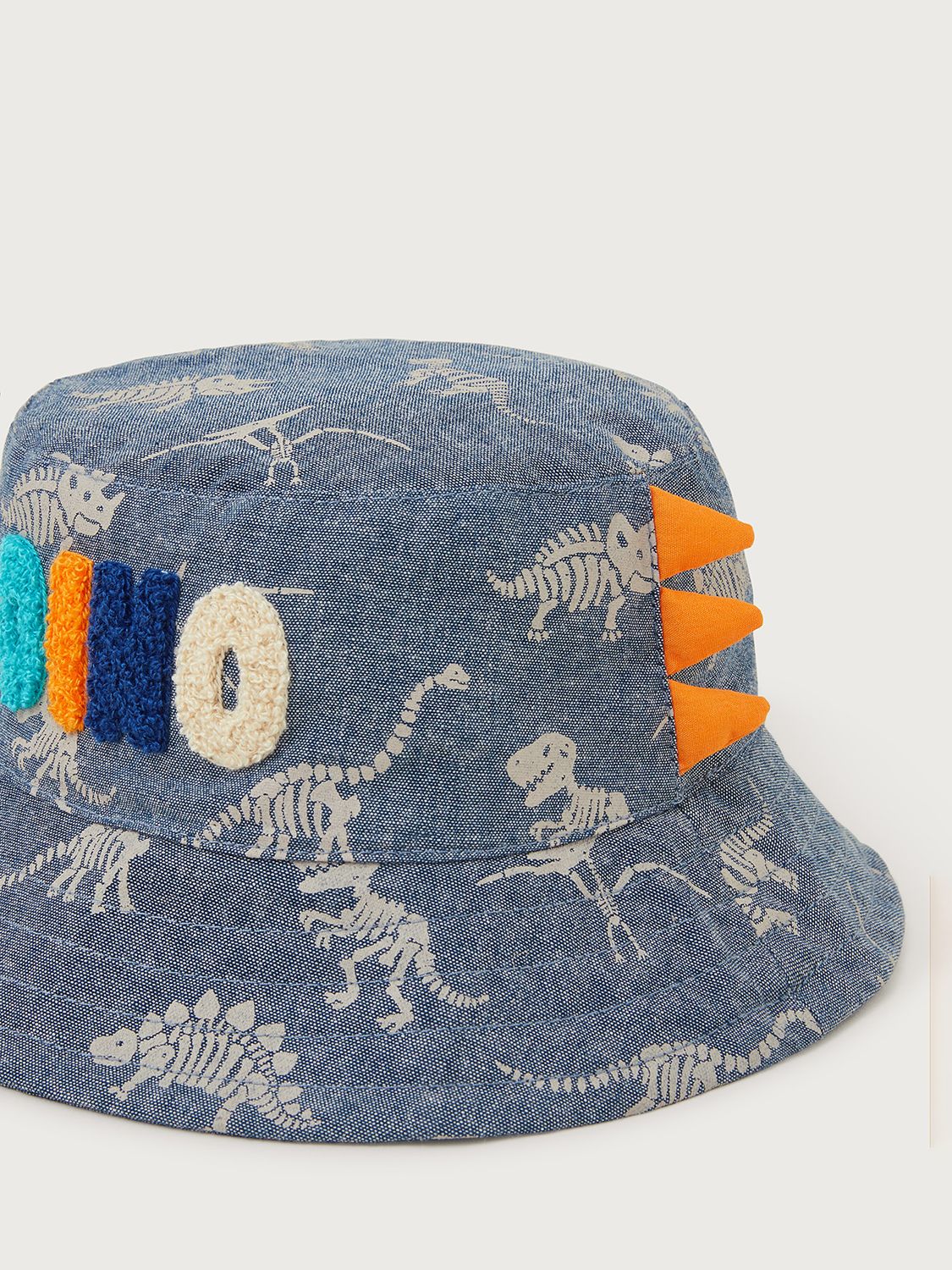 Monsoon Kids' Dino Bucket Hat, Multi, 1-3 years