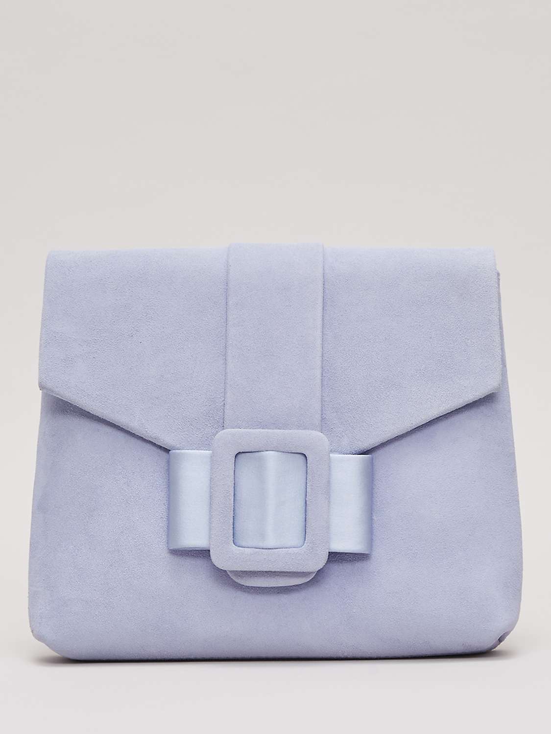 Buy Phase Eight Suede Buckle Cutch Bag Online at johnlewis.com
