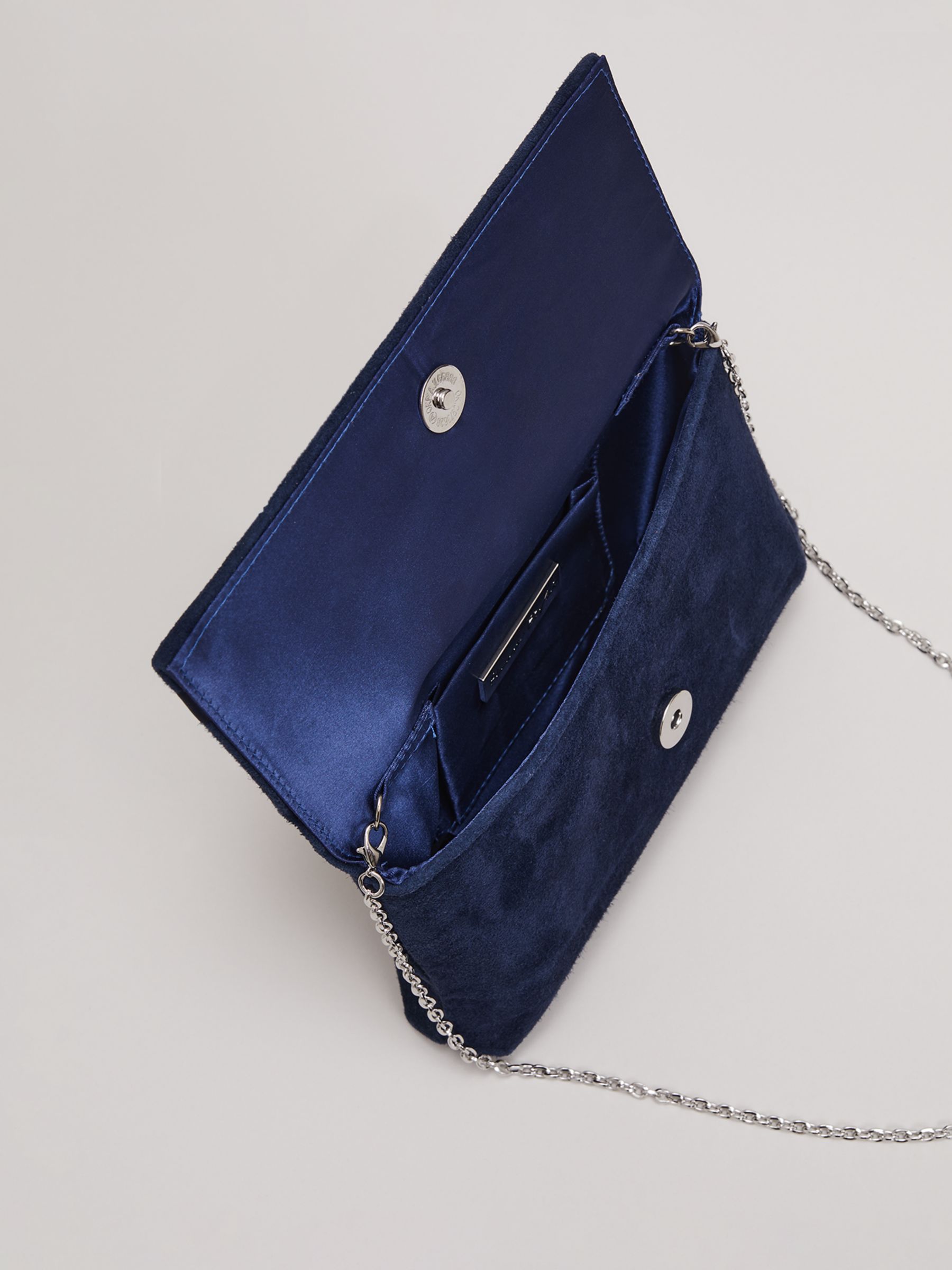 Buy Phase Eight Satin Bow Clutch Bag Online at johnlewis.com