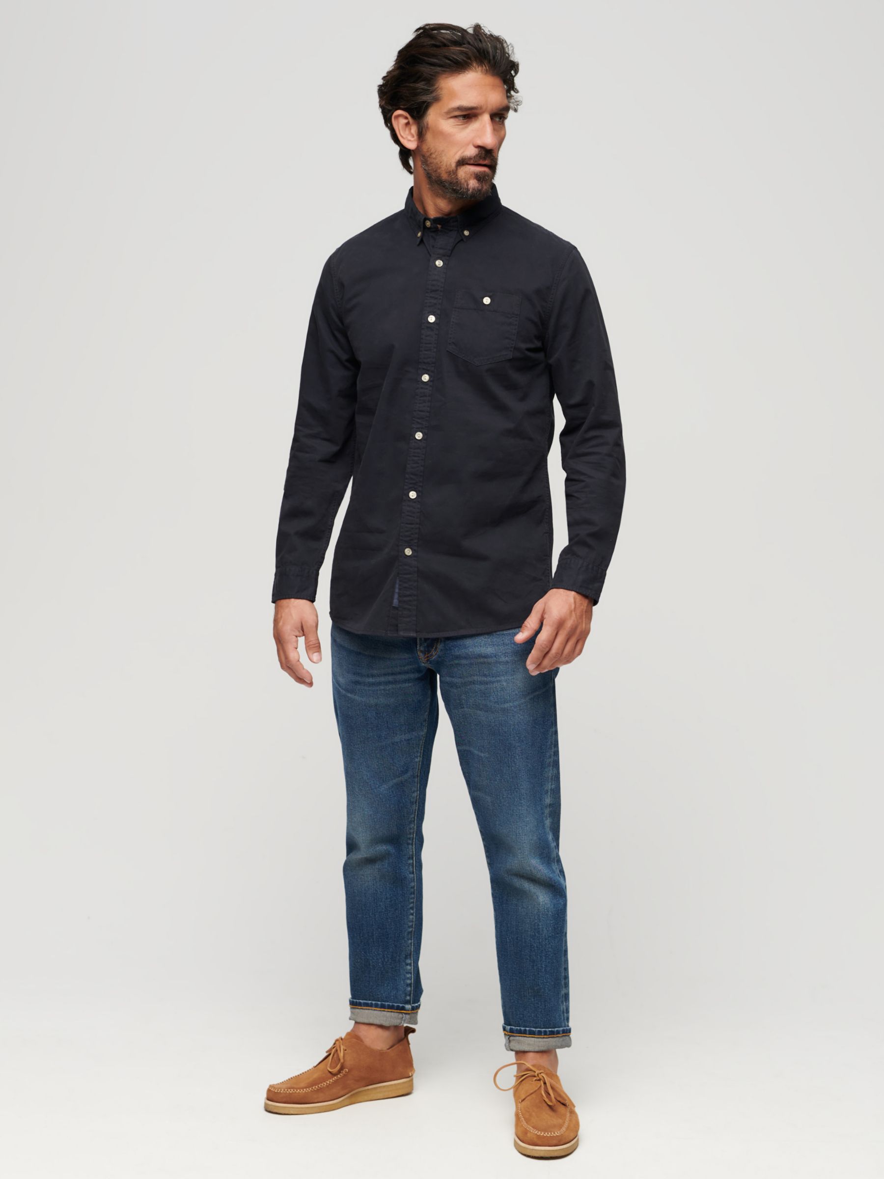 Buy Superdry The Merchant Store Cotton Long Sleeve Shirt Online at johnlewis.com