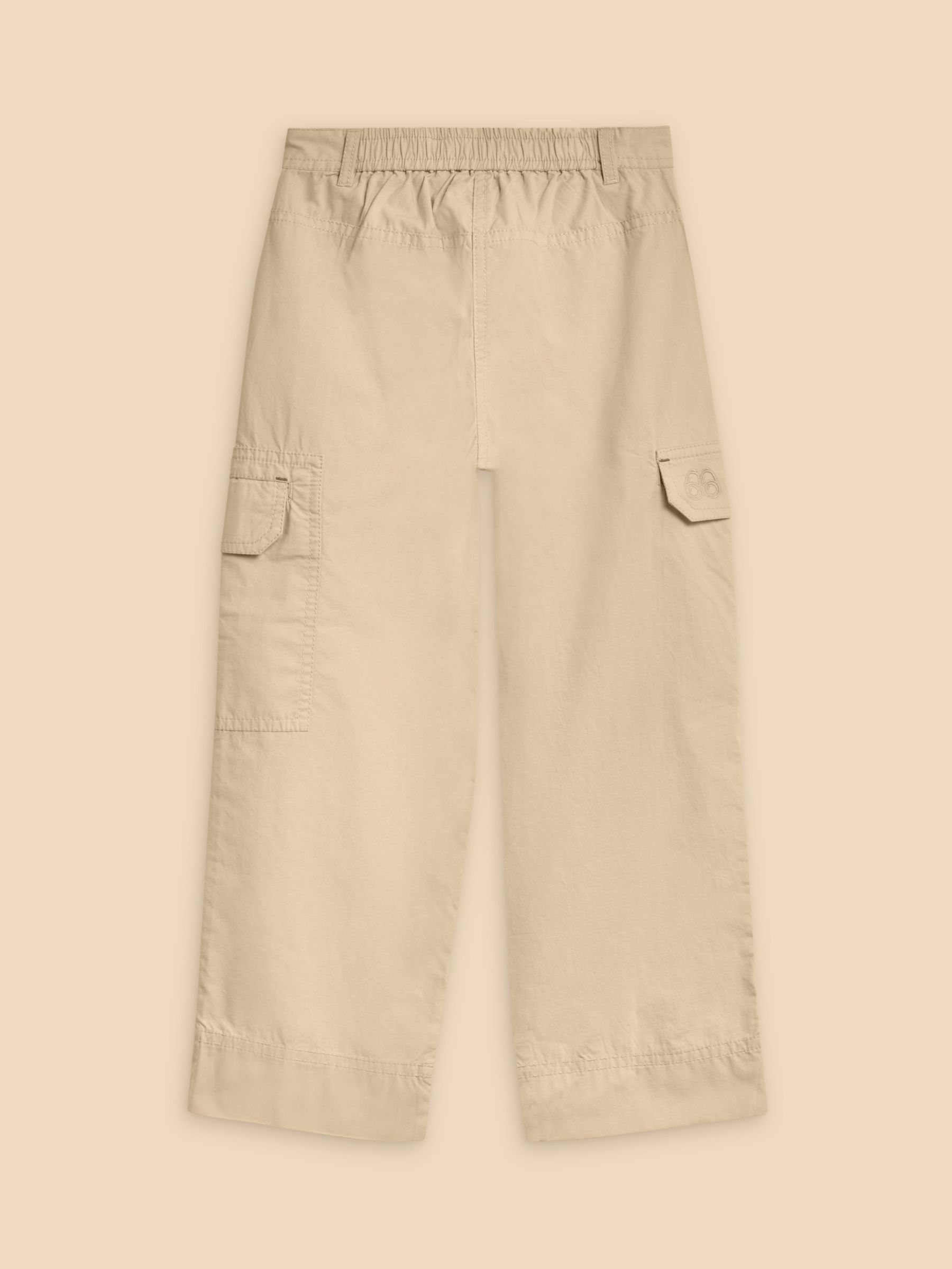 White Stuff Kids' Colette Trousers, Beige, 3-4 years