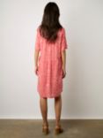 Gerard Darel Ennalita Floral Print Tunic Dress, Pink/Multi, Pink/Multi