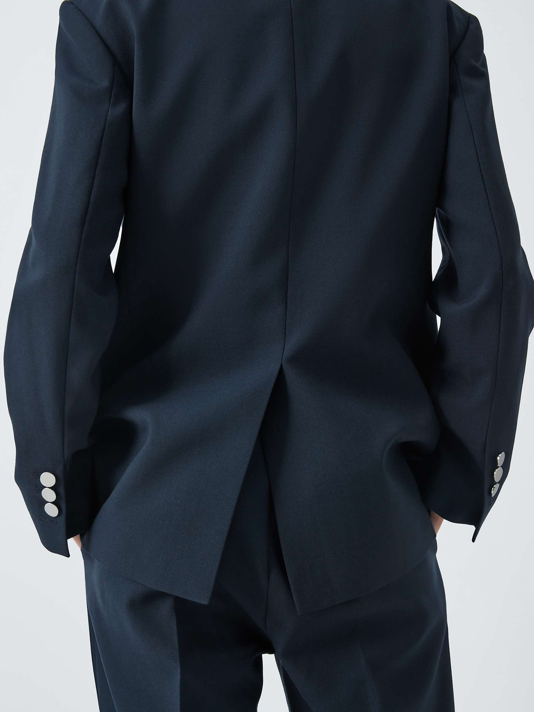 Buy Theory Boxy Double Breasted Jacket, Nocturne Navy Online at johnlewis.com