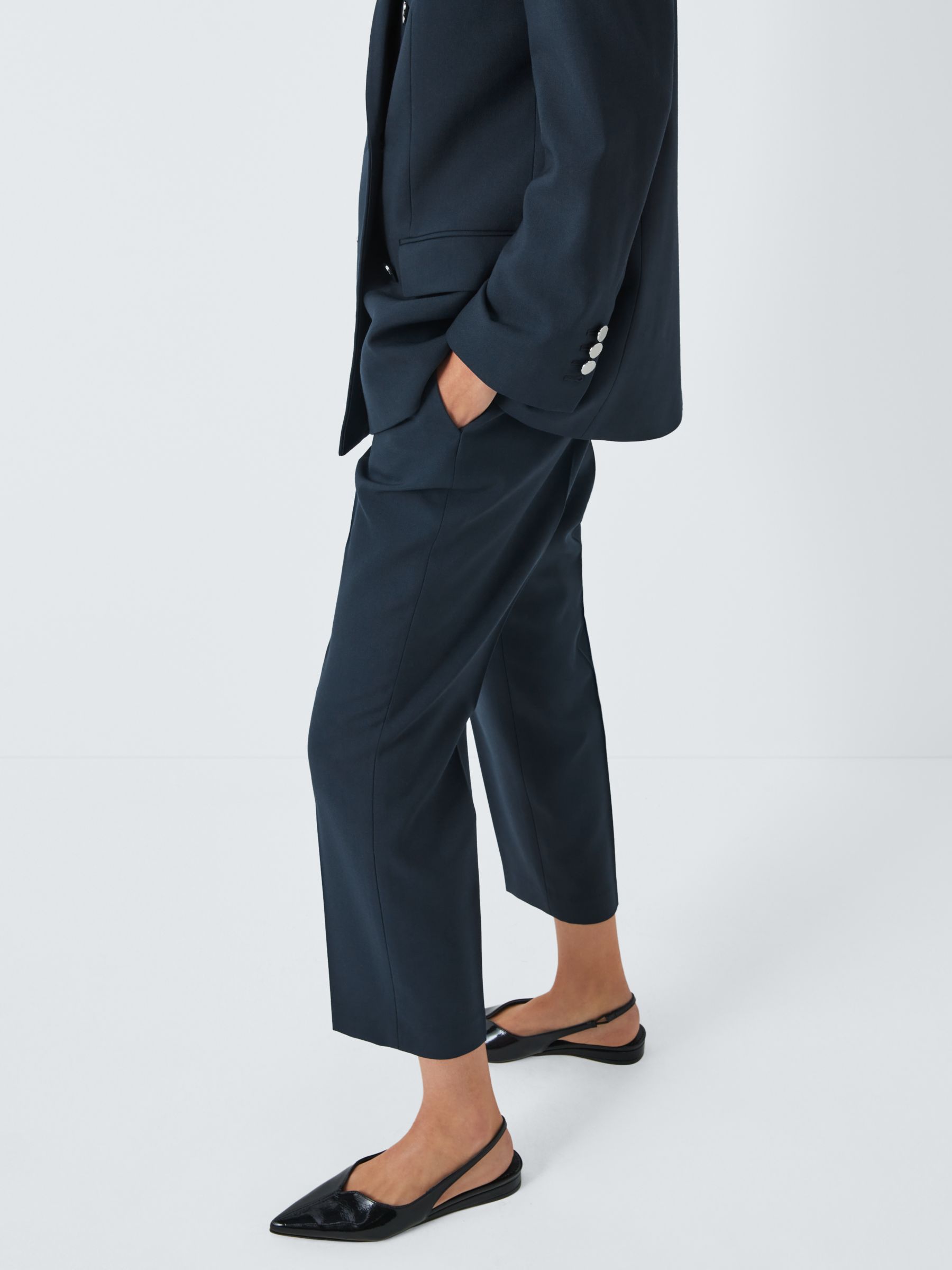 Buy Theory Slim Leg Cropped Trousers Online at johnlewis.com