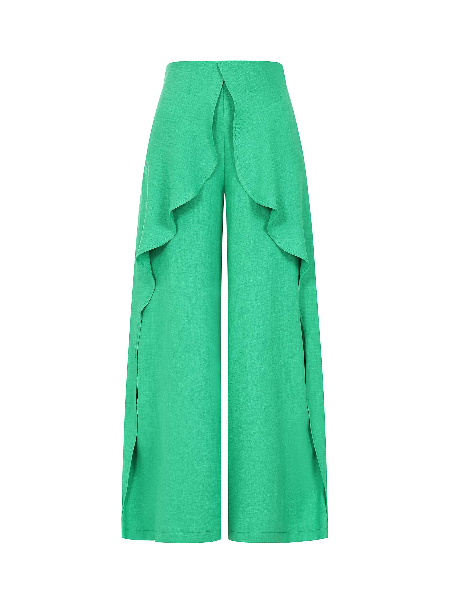 Buy HotSquash Palazzo Side Frill Trousers Online at johnlewis.com