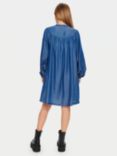 Saint Tropez Chambra Above Knee Length Dress, Dutch Blue