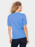 Saint Tropez Mila Short Sleeve Crew Neck Pullover