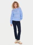 Saint Tropez Charliza Lace Knit, Hydrangea