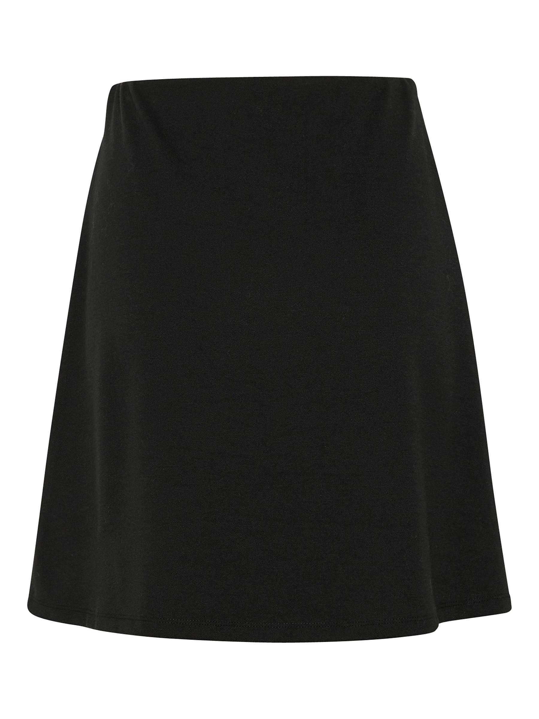 Buy Saint Tropez Kaileen A-line Mini Skirt, Black Online at johnlewis.com