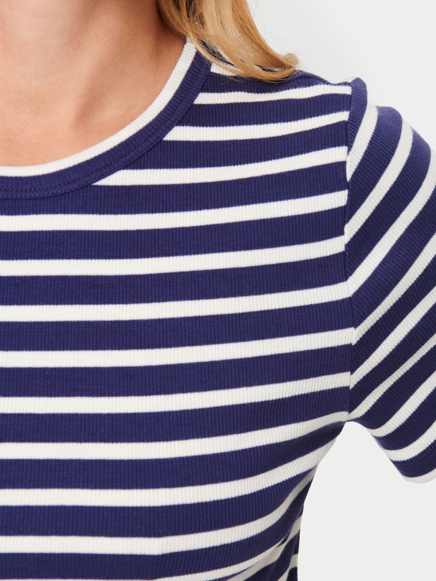 Buy Saint Tropez Aster Short Sleeve Stripe T-Shirt Online at johnlewis.com