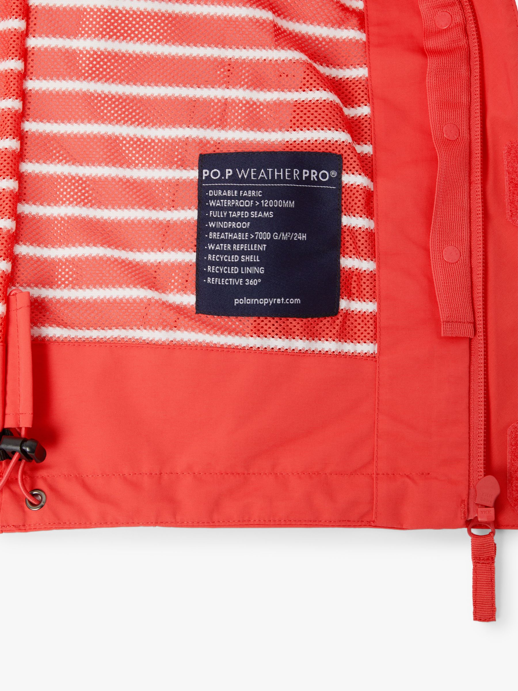 Buy Polarn O. Pyret Kids' Recycled Waterproof Shell Hooded Coat Online at johnlewis.com
