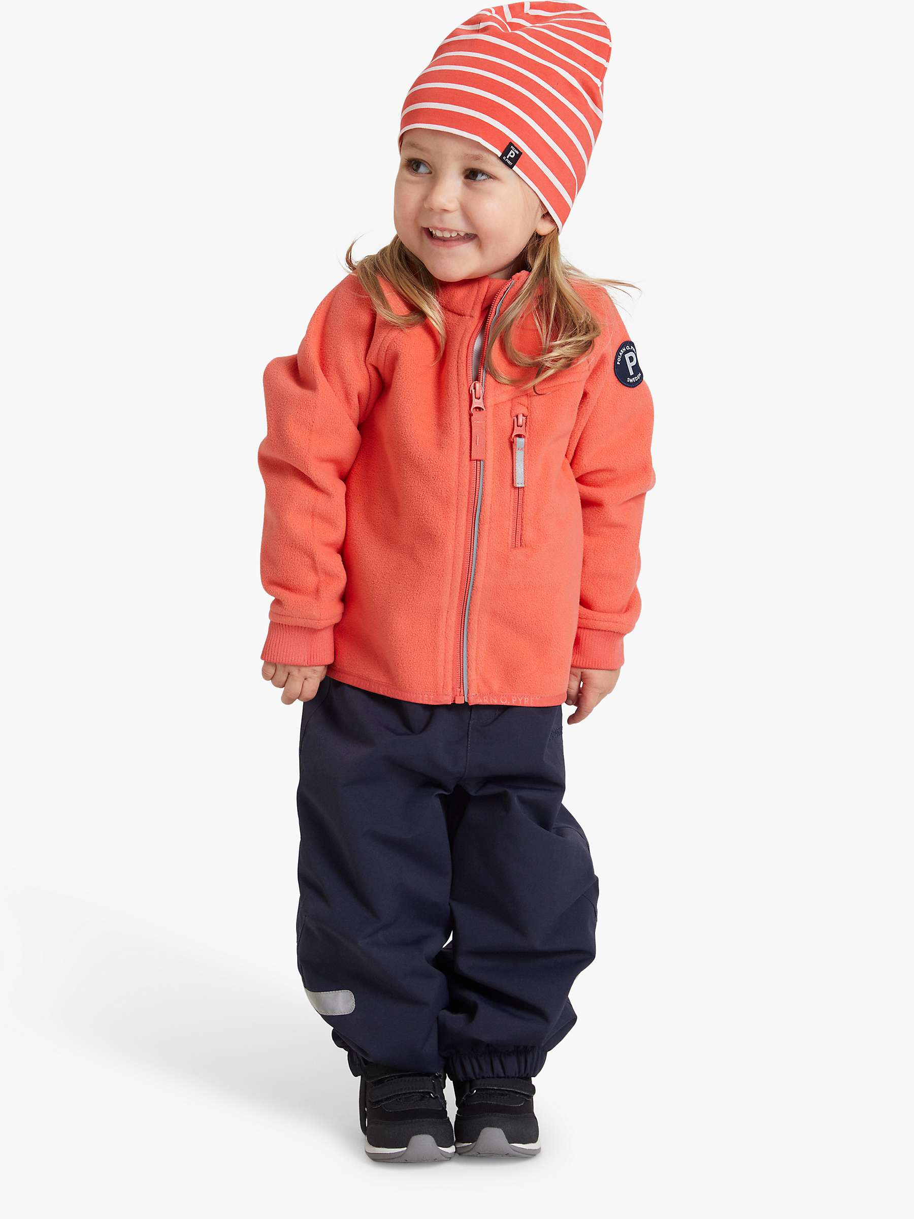 Buy Polarn O. Pyret Kids' Recycled Waterproof Fleece Jacket Online at johnlewis.com