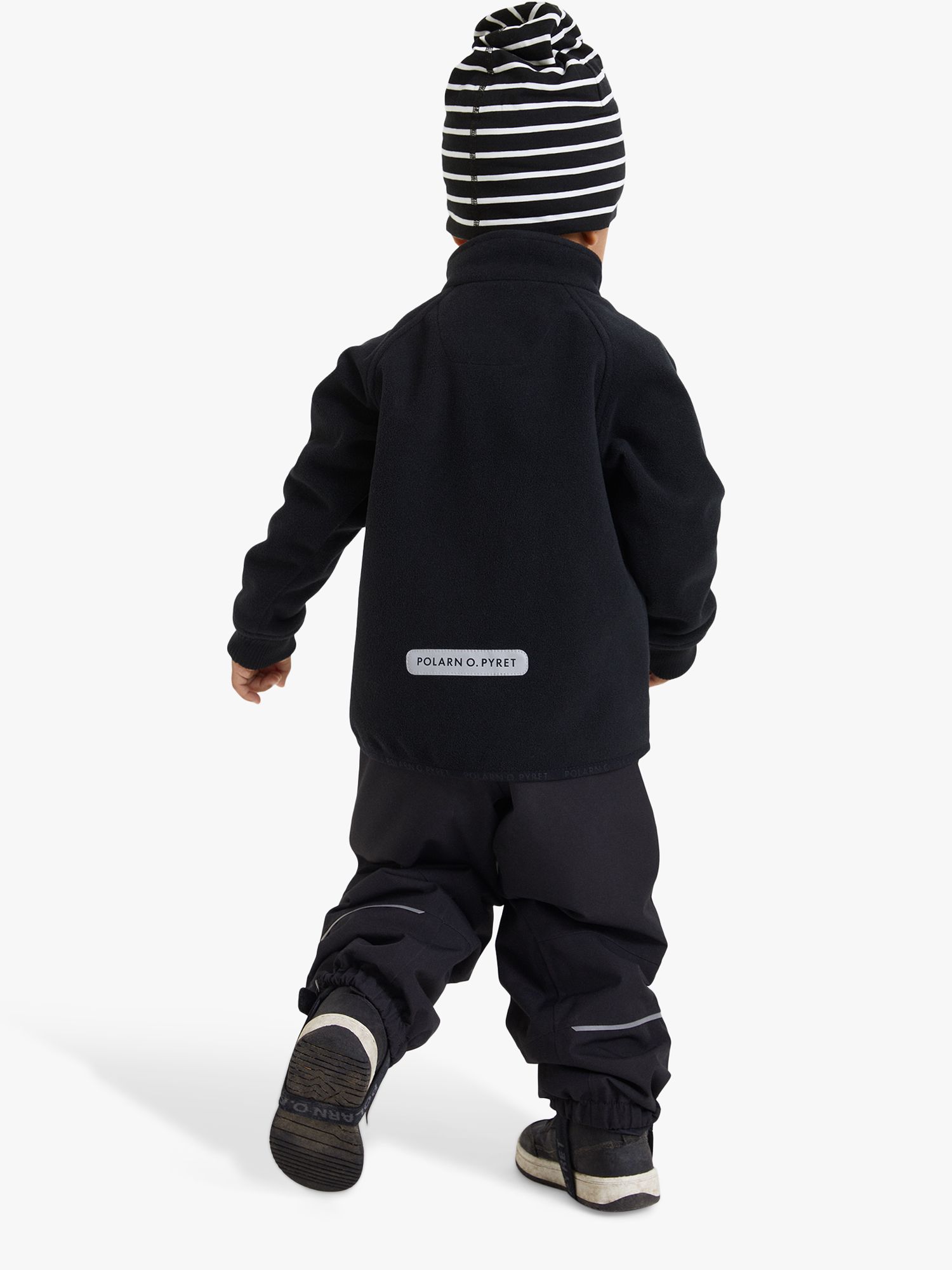 Buy Polarn O. Pyret Kids' Fleece Zip Through Jacket, Blue Online at johnlewis.com