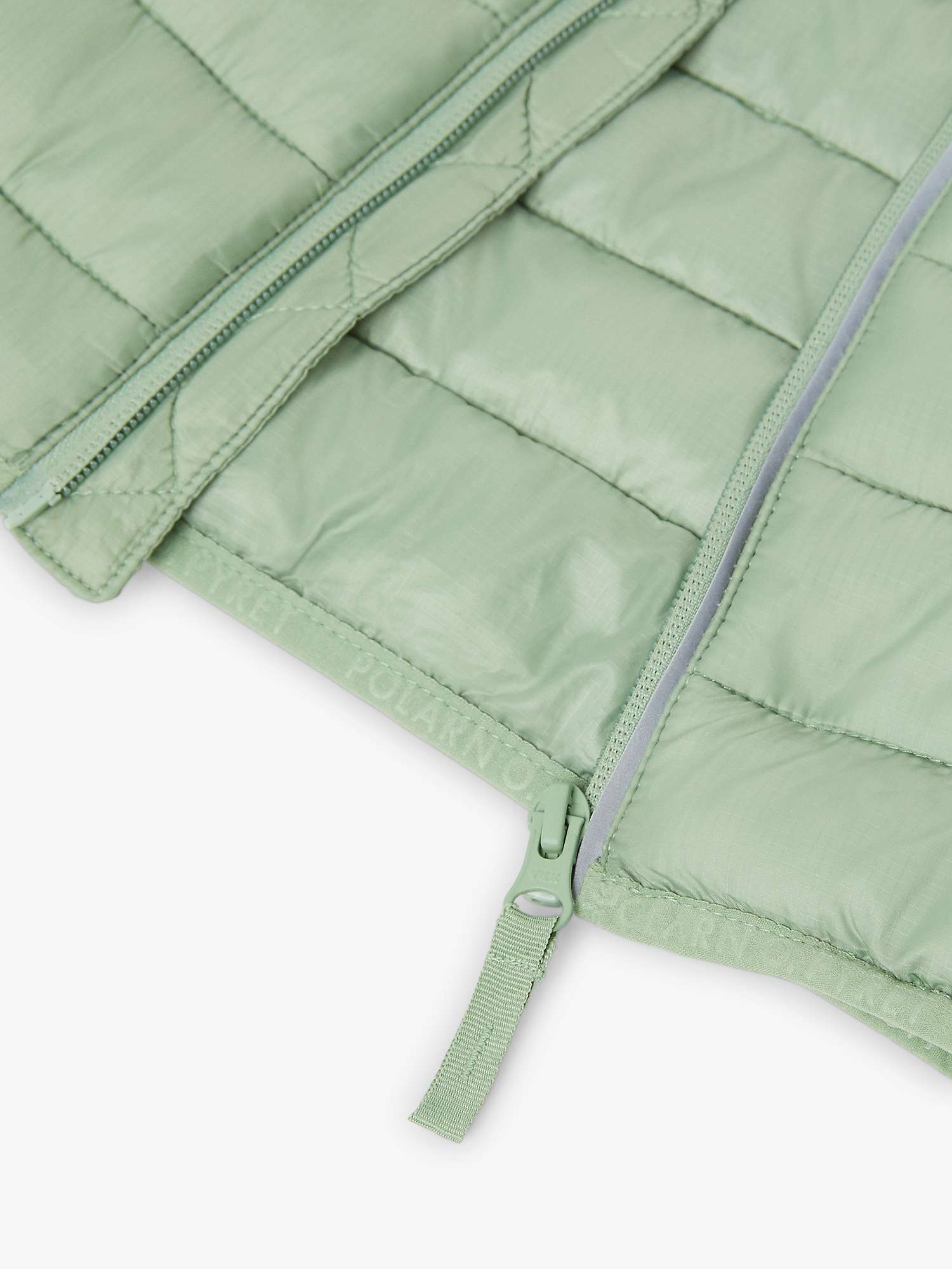 Buy Polarn O. Pyret Kids' Recycled Water Repellent Quilted Jacket, Green Online at johnlewis.com