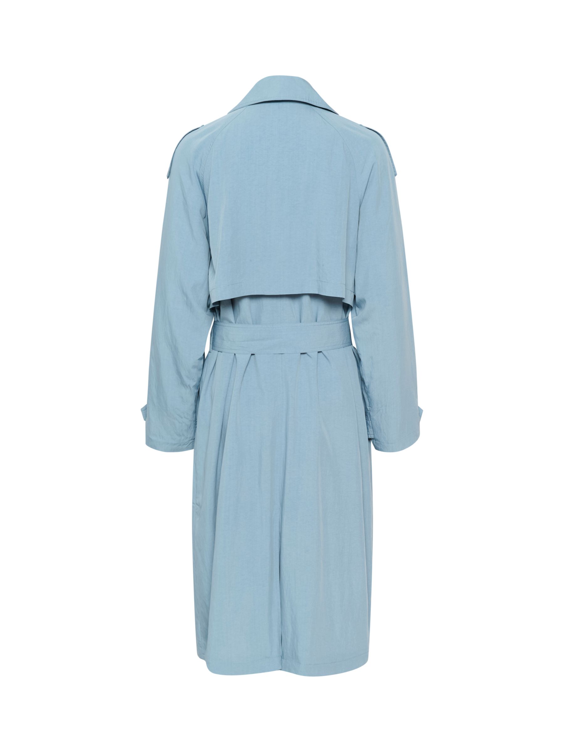 Buy Saint Tropez Colette Belted Trenchcoat, Windward Blue Online at johnlewis.com