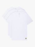 Lyle & Scott Basic T-Shirt, Pack of 3, 626 White