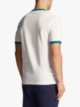 Lyle & Scott Ringer T-Shirt, White/Green