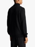 Lyle & Scott Golf Core 1/4 Zip Jersey Top, Black