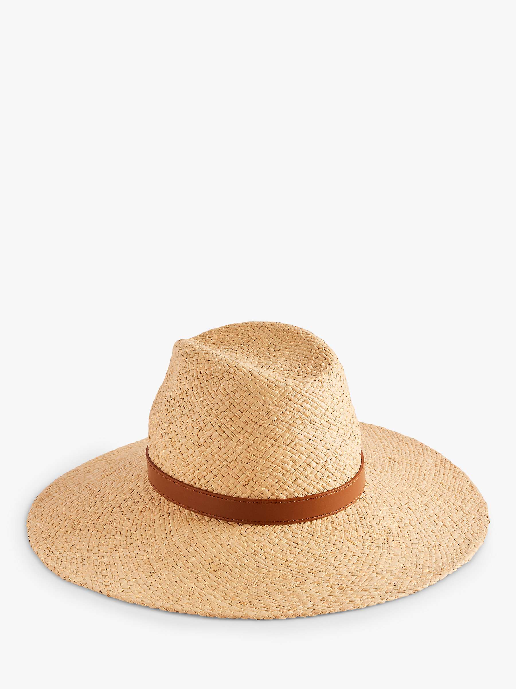Buy Ted Baker Hariets Straw Hat, Natural Online at johnlewis.com