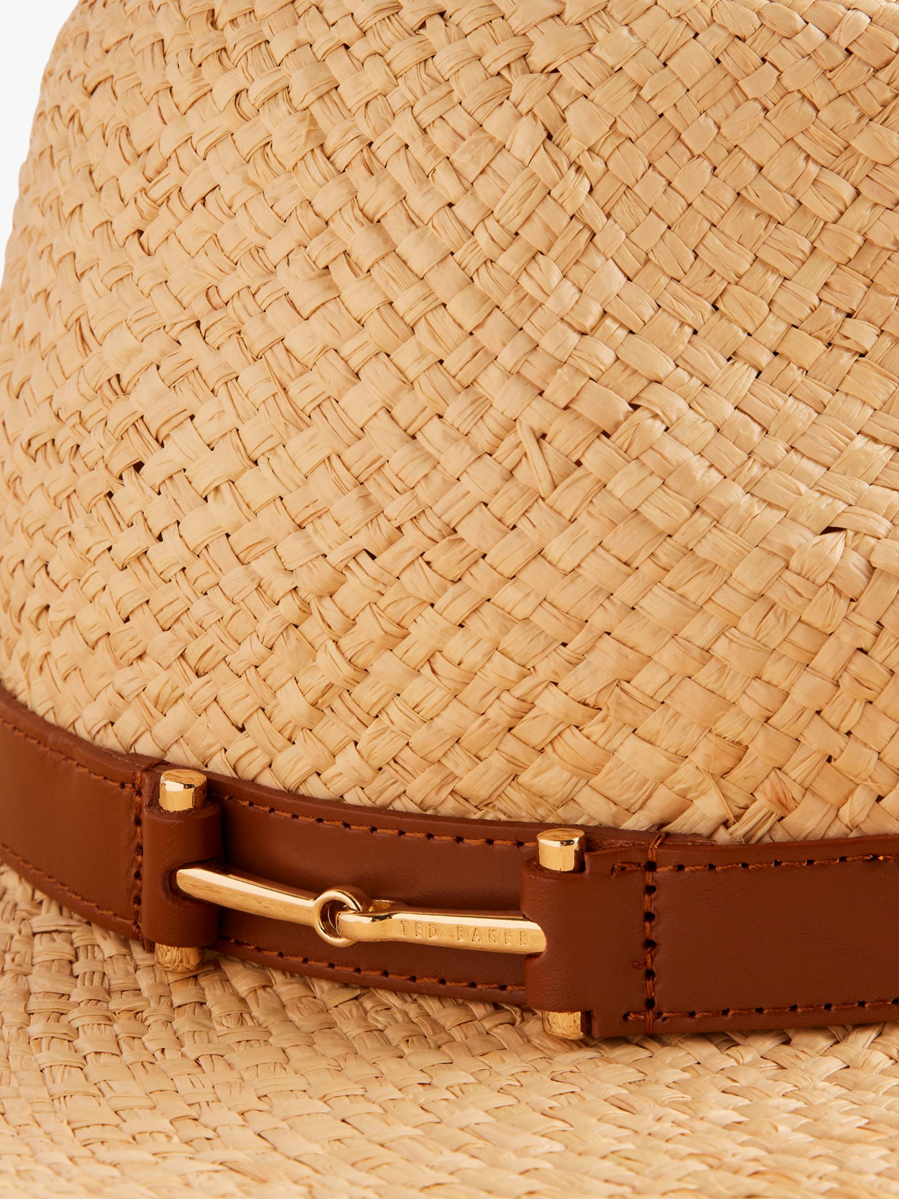 Ted Baker Hariets Straw Hat, Natural, One Size