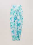 Ted Baker Timera Abstract Print Sarong, White/Turquoise