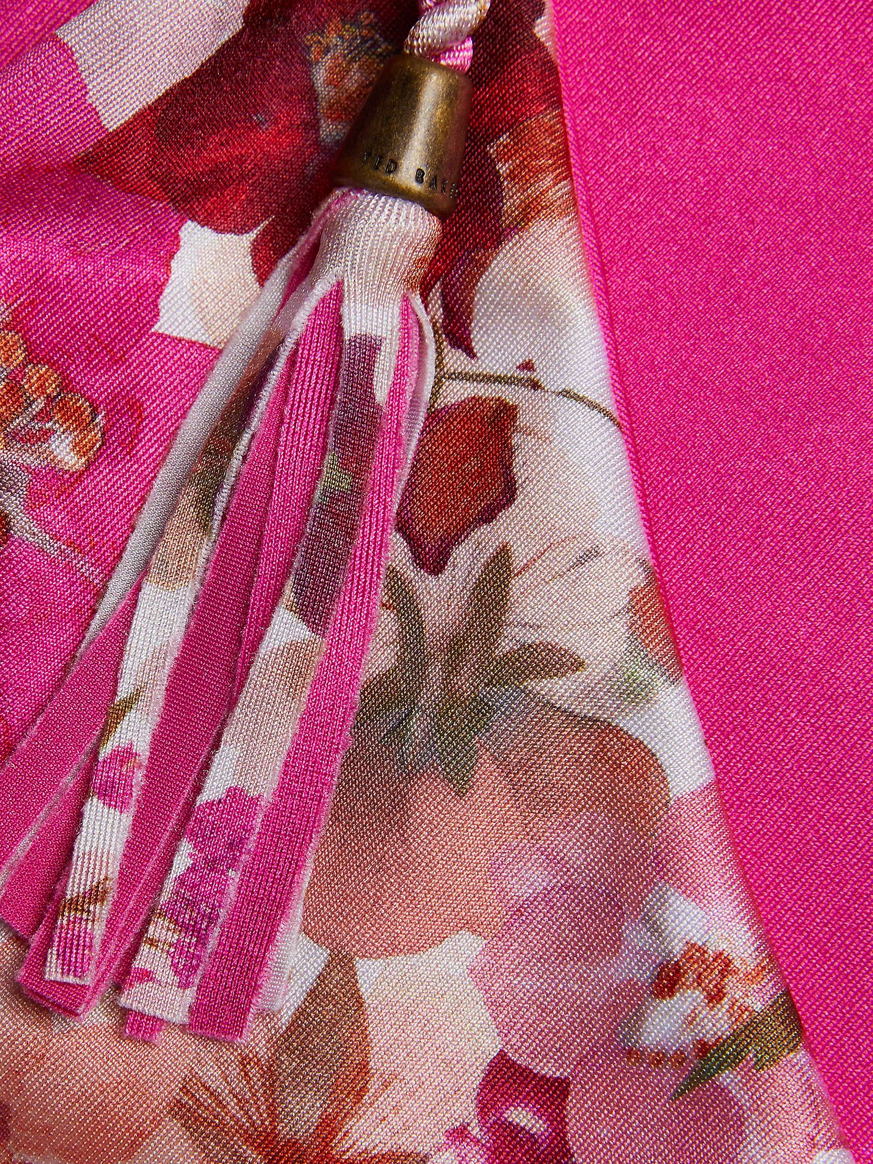 Buy Ted Baker Victoaa Reversible Tie Side Bikini Bottoms, Pink/Multi Online at johnlewis.com