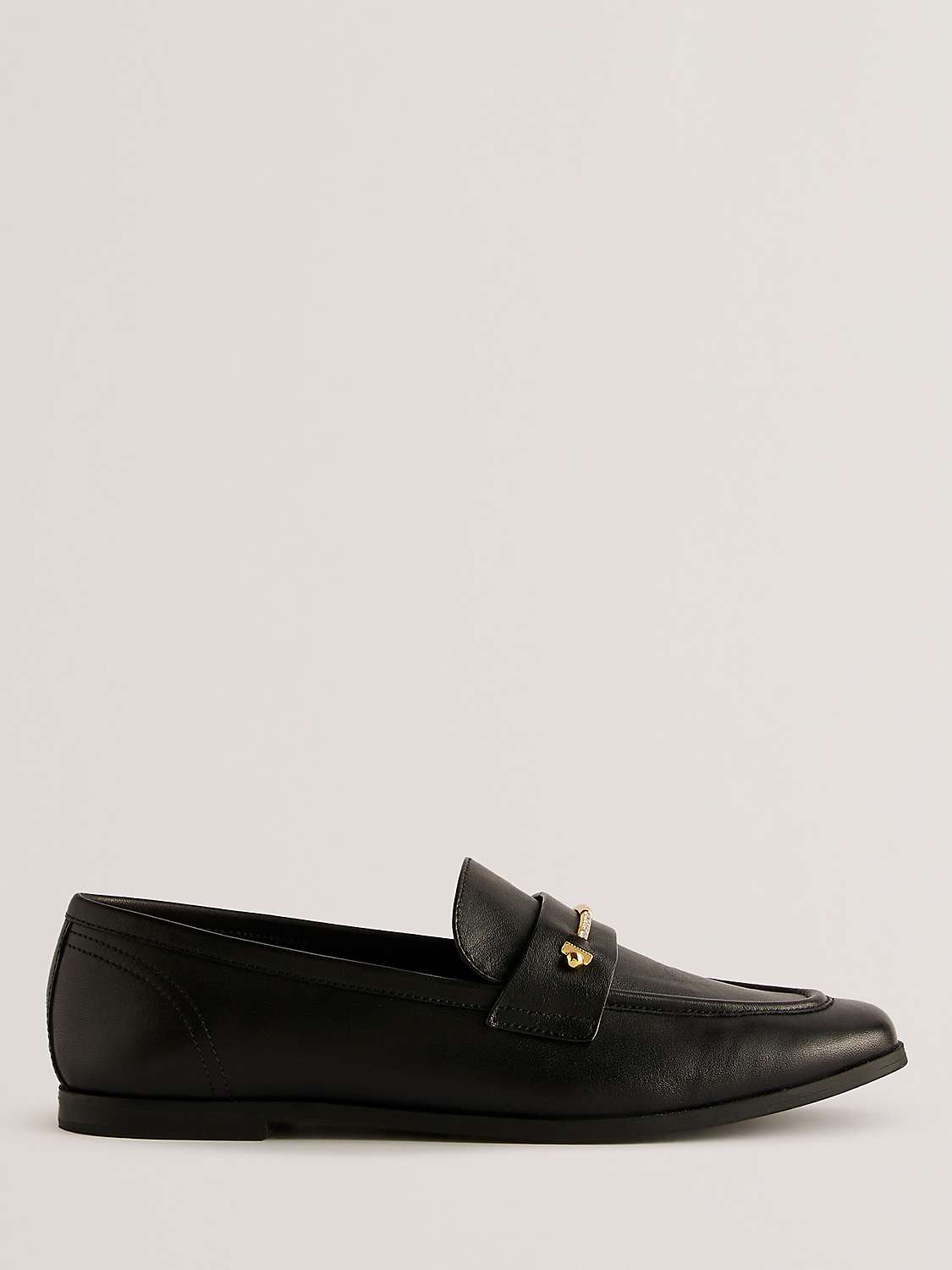 Buy Ted Baker Zzoee Flat Leather Loafers Online at johnlewis.com
