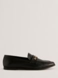 Ted Baker Zzoee Flat Leather Loafers, Black Black