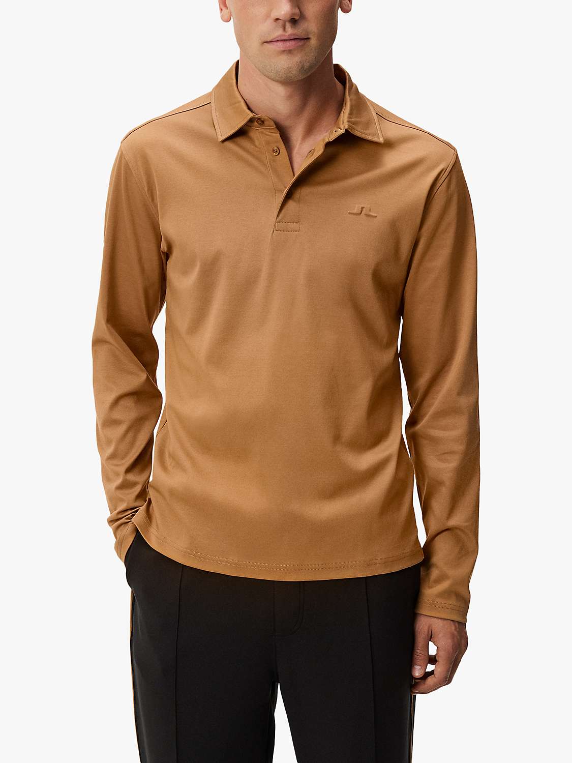 Buy J.Lindeberg Asher Long Sleeve Polo Shirt Online at johnlewis.com