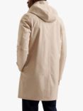 Ted Baker Batterc Hooded Commuter Mac, Natural Taupe