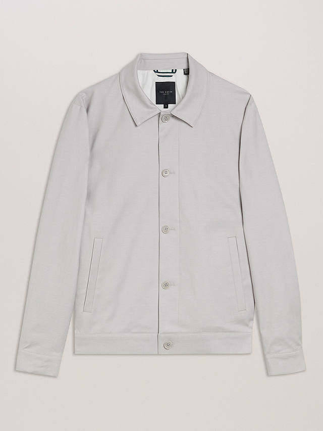 Ted Baker Felix Compact Cotton Chore Jacket, Grey