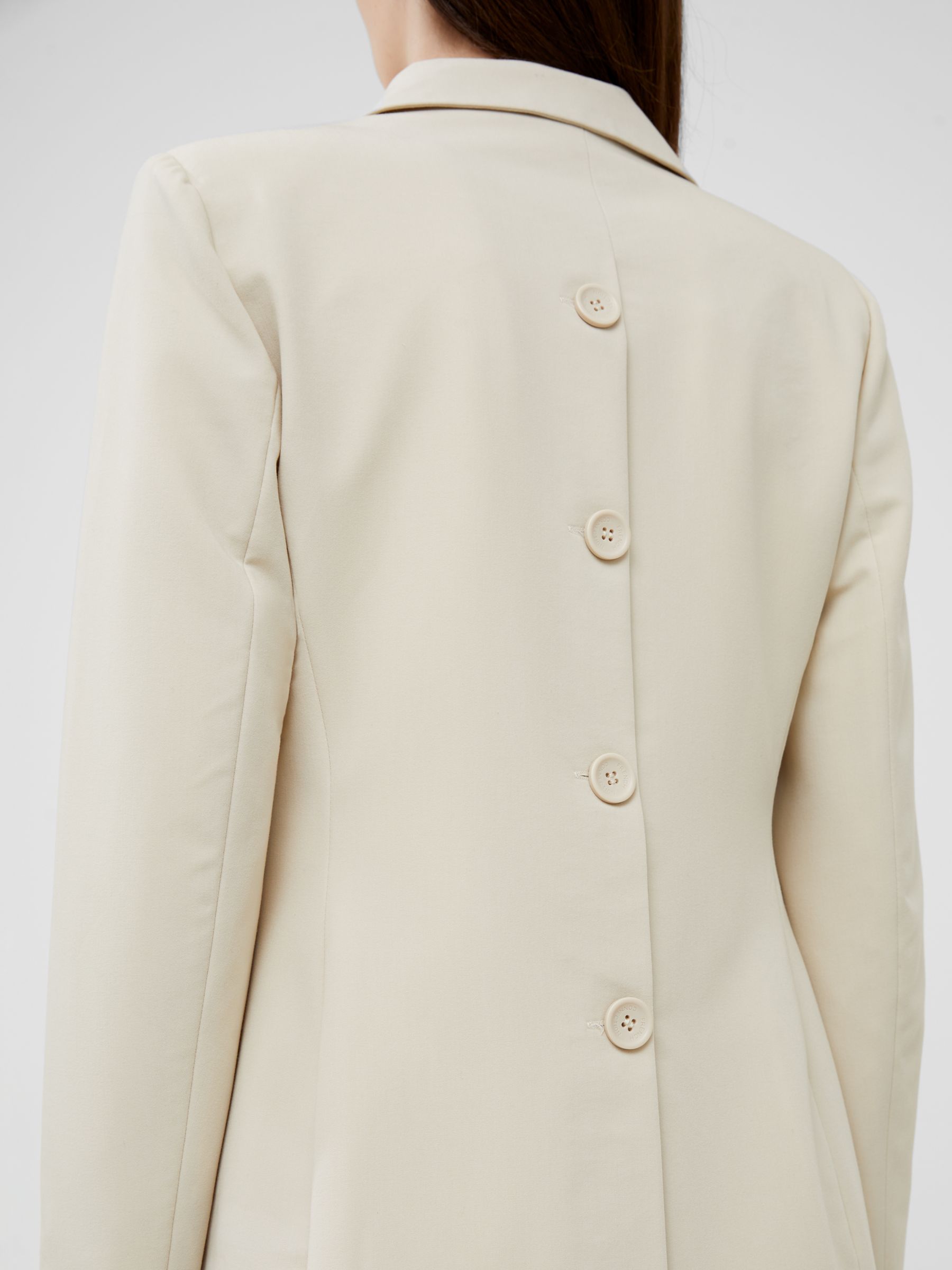 Buy French Connection Everly Suit Blazer, Oyster Gray Online at johnlewis.com