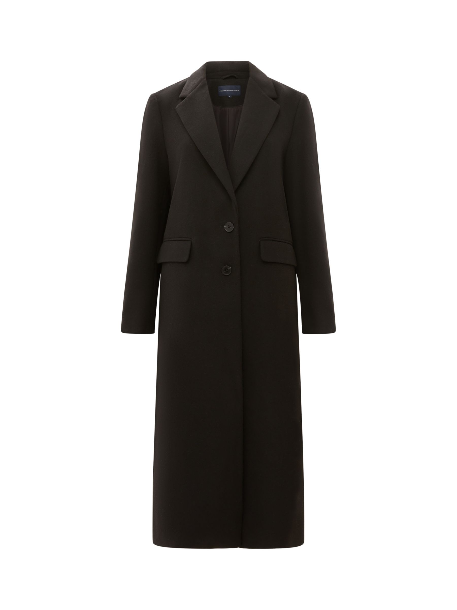 Buy French Connection Fawn Wool Blend Felt Coat Online at johnlewis.com