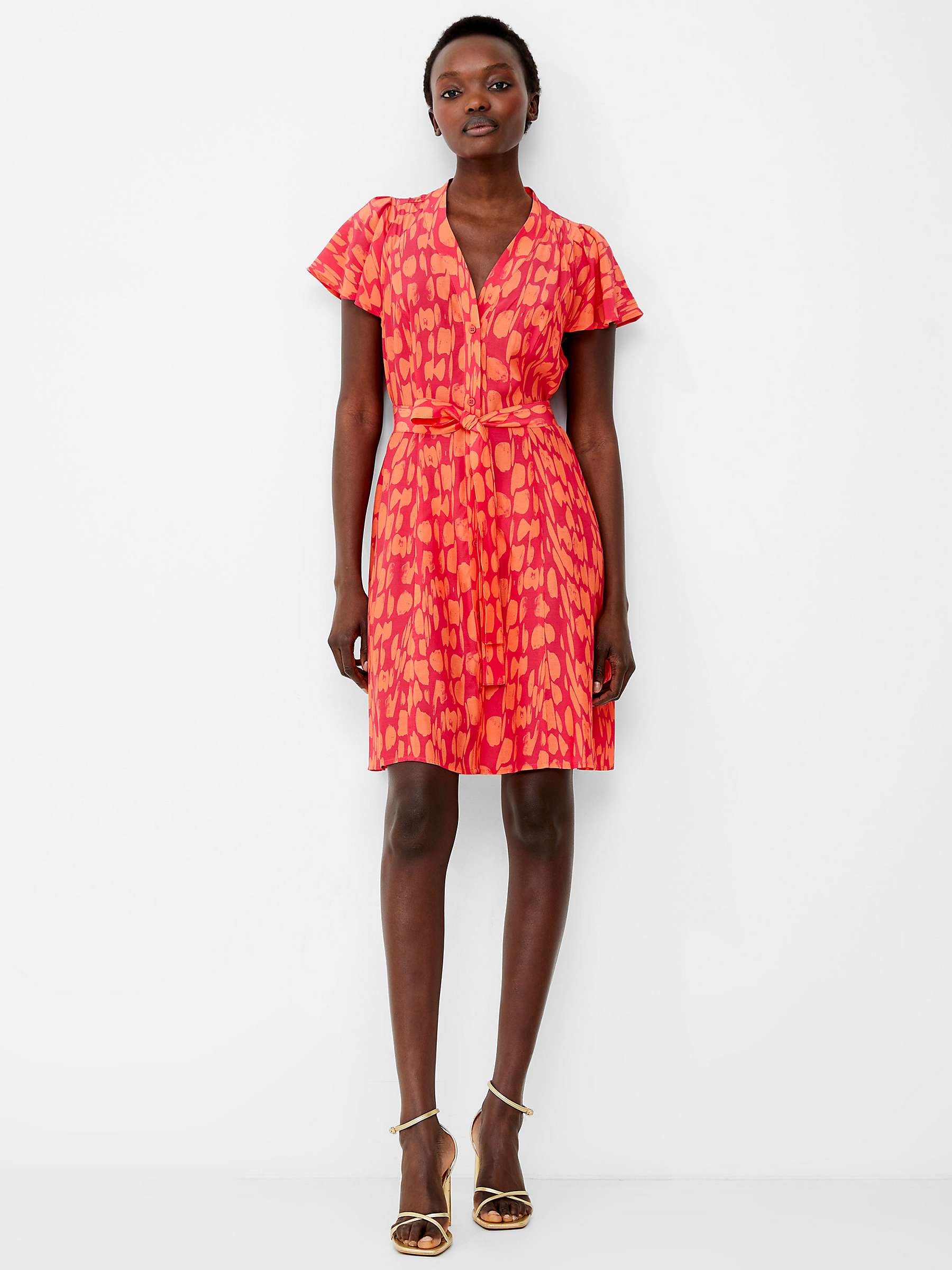 Buy French Connection Islanna Shirt Midi Dress Online at johnlewis.com