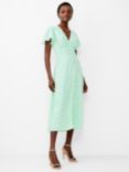 French Connection Bernice Tea Midi Dress, Minted Green