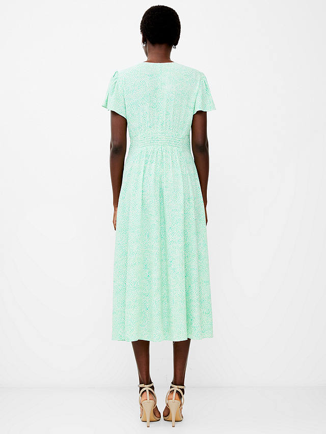 French Connection Bernice Tea Midi Dress, Minted Green